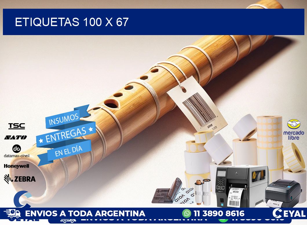 ETIQUETAS 100 x 67