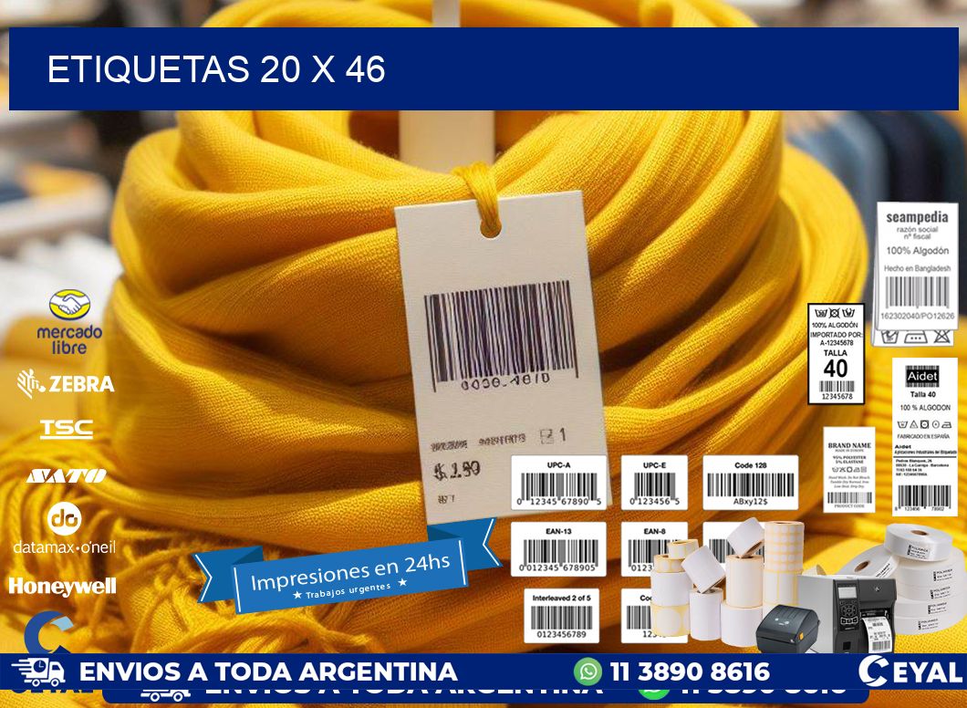 ETIQUETAS 20 x 46