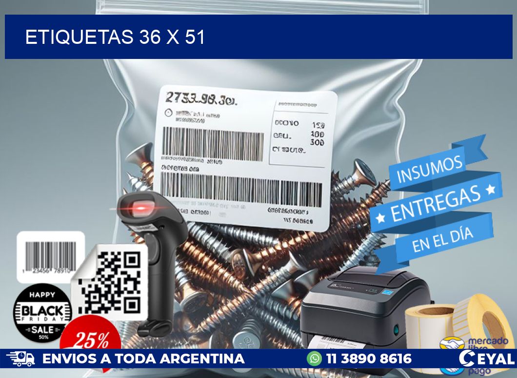ETIQUETAS 36 x 51
