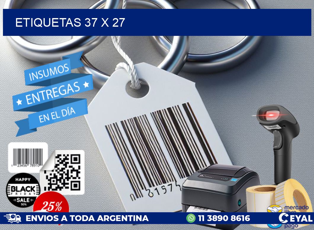ETIQUETAS 37 x 27