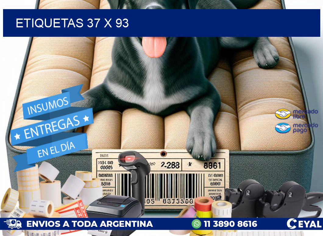 ETIQUETAS 37 x 93