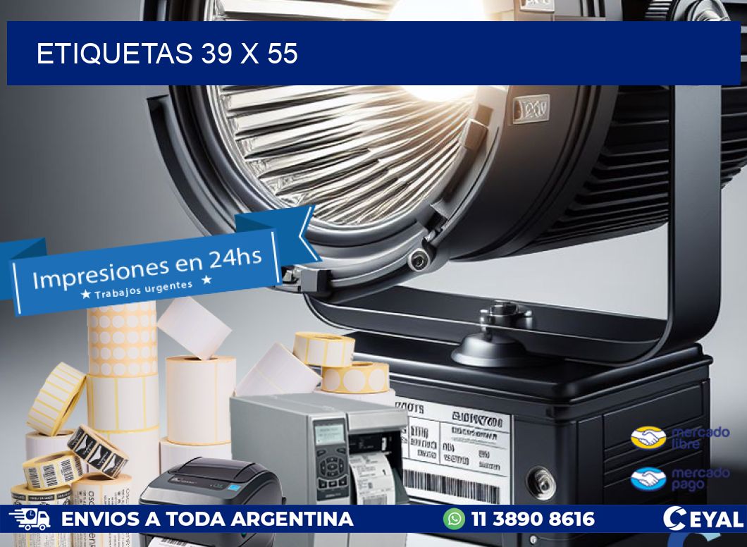 ETIQUETAS 39 x 55
