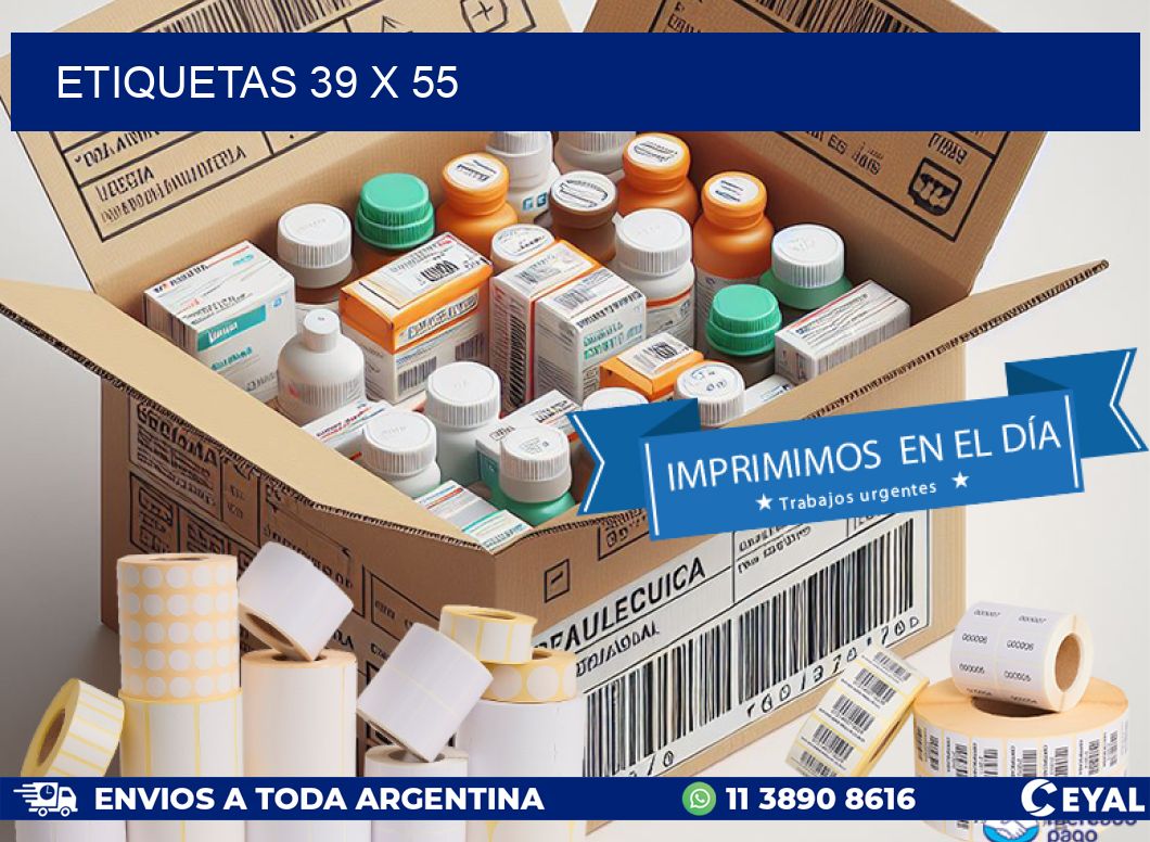 ETIQUETAS 39 x 55