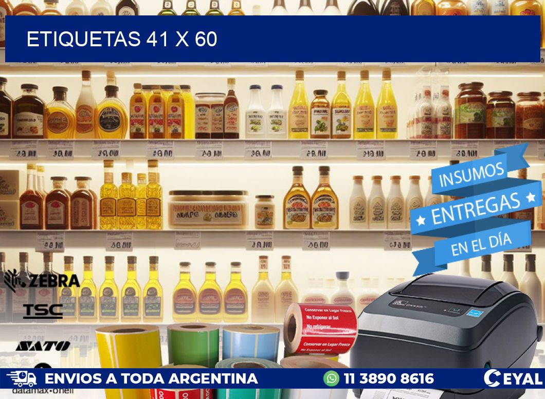 ETIQUETAS 41 x 60