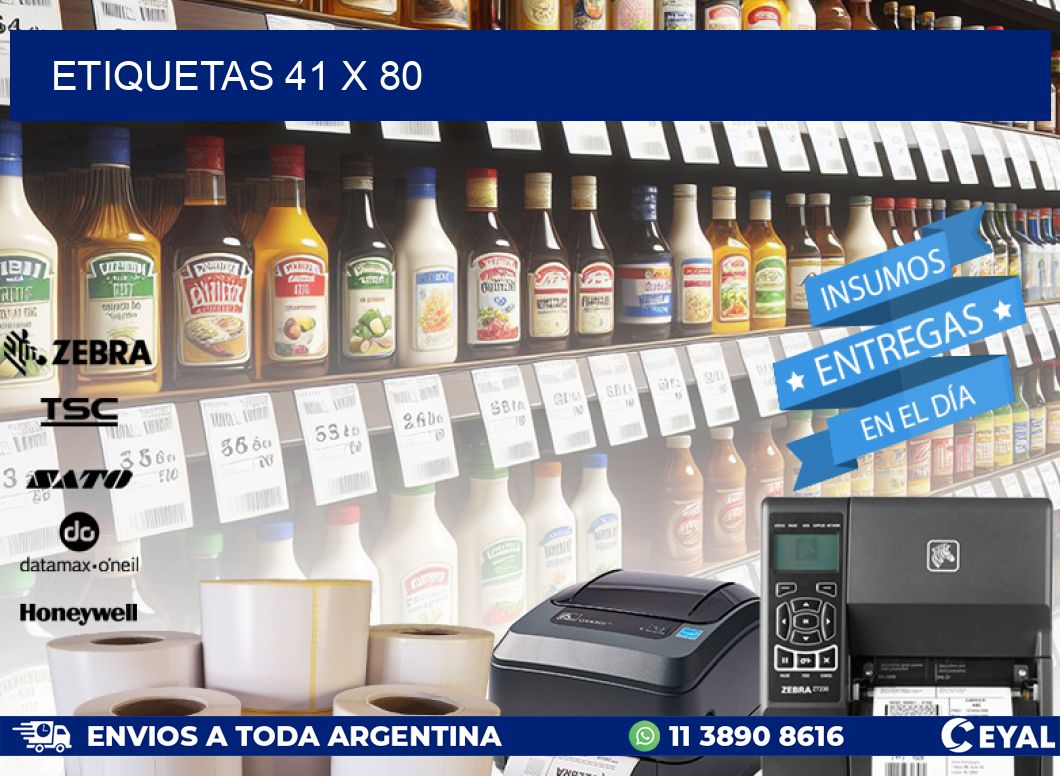 ETIQUETAS 41 x 80