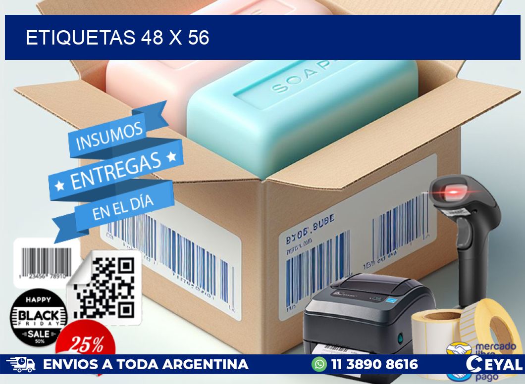 ETIQUETAS 48 x 56