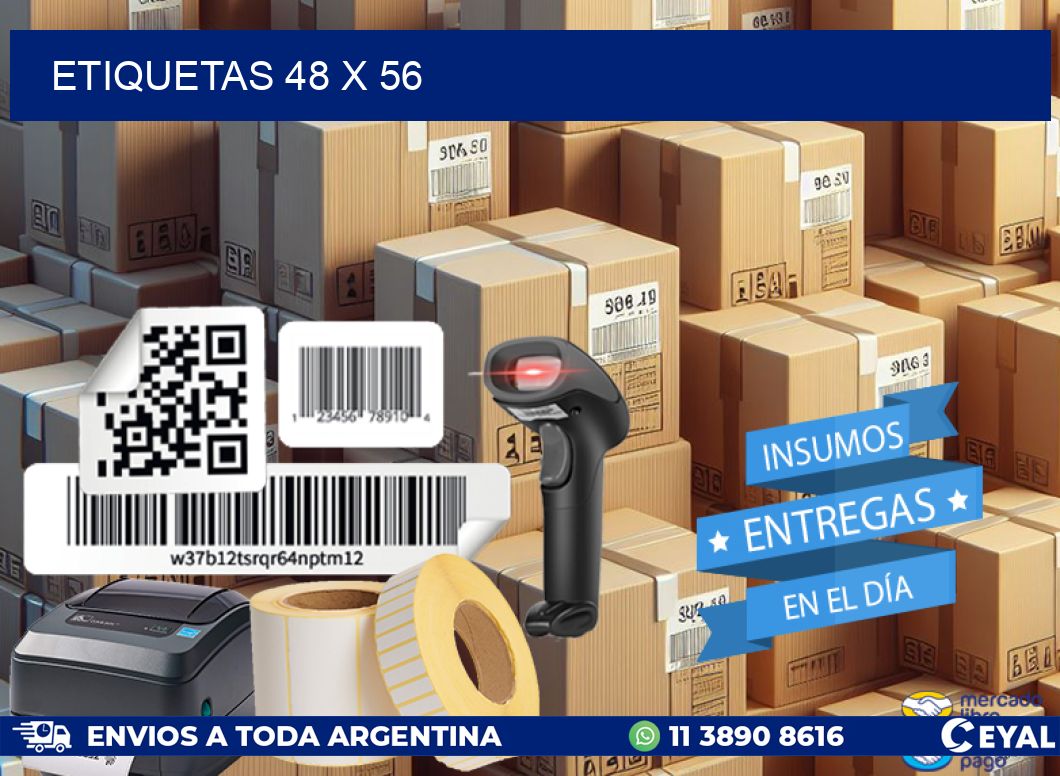 ETIQUETAS 48 x 56