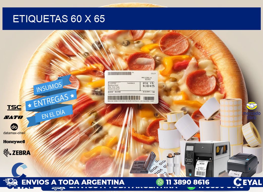 ETIQUETAS 60 x 65