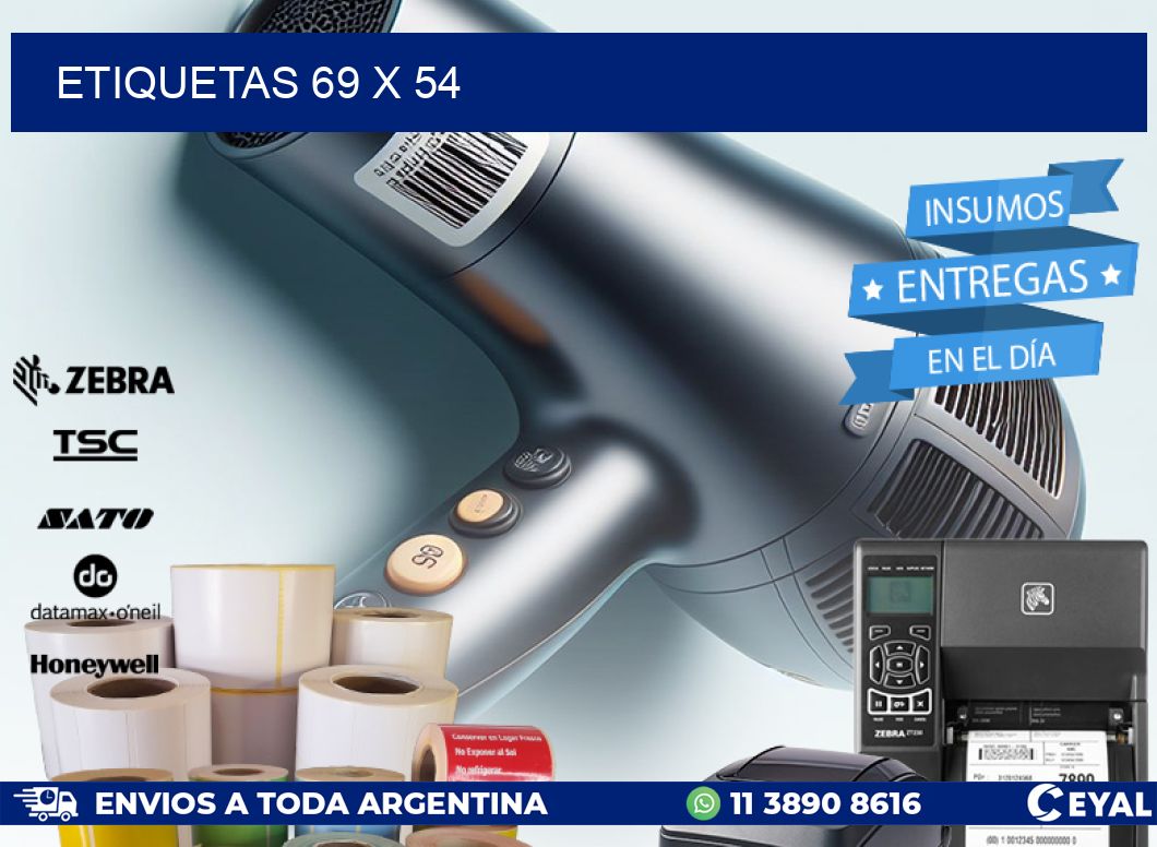 ETIQUETAS 69 x 54