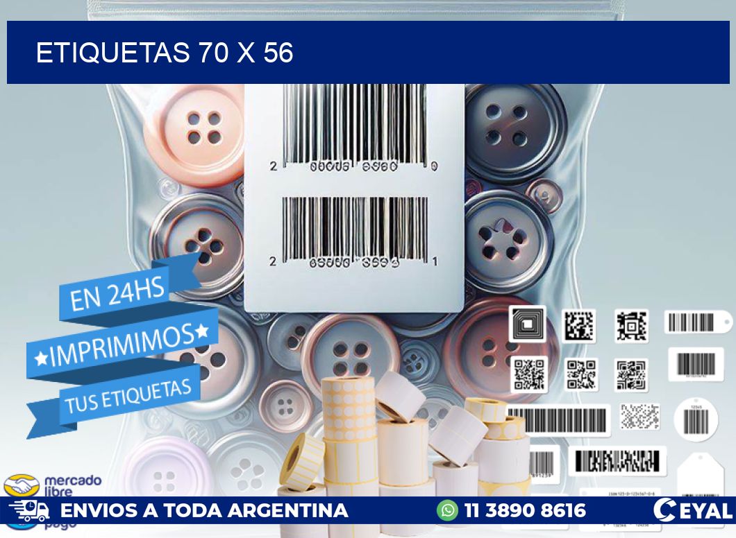 ETIQUETAS 70 x 56