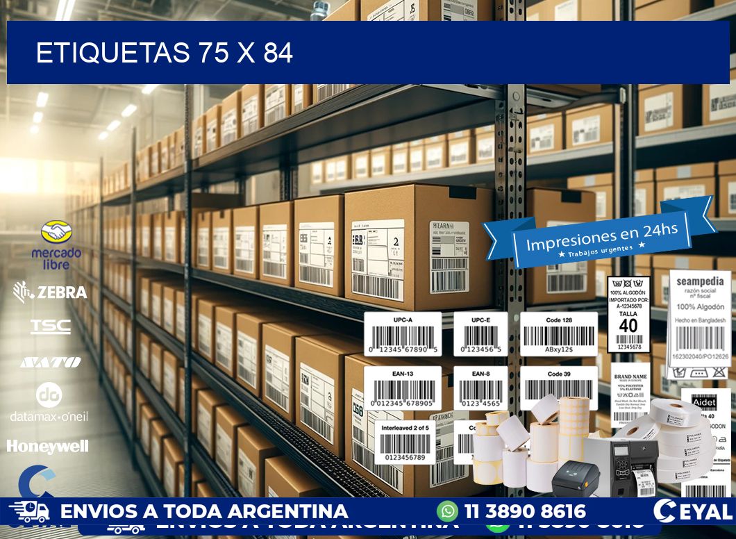 ETIQUETAS 75 x 84