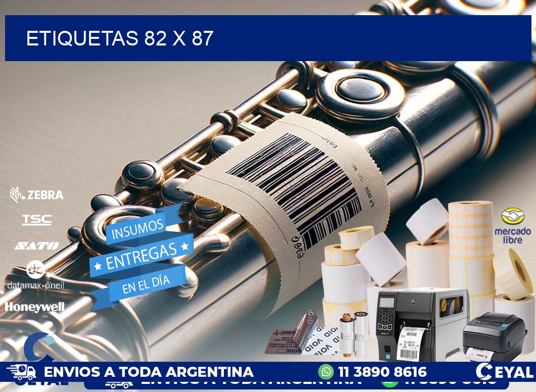 ETIQUETAS 82 x 87