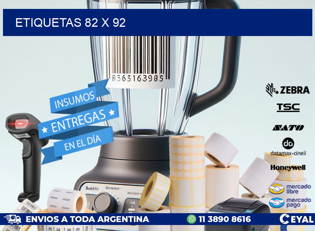 ETIQUETAS 82 x 92