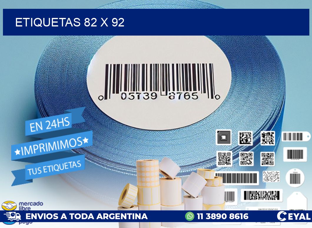 ETIQUETAS 82 x 92