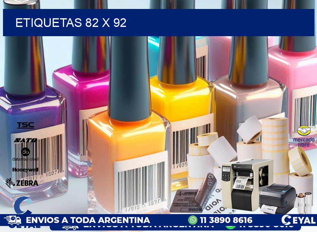 ETIQUETAS 82 x 92