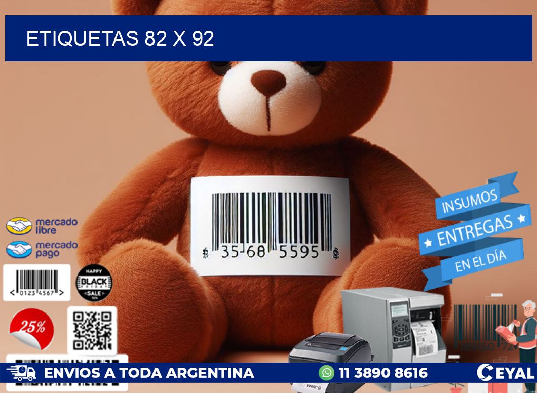ETIQUETAS 82 x 92