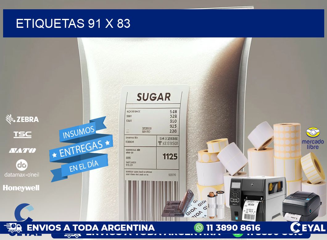 ETIQUETAS 91 x 83