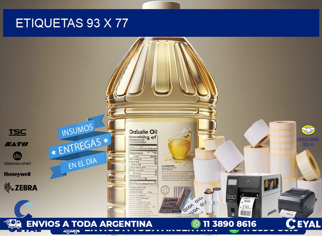 ETIQUETAS 93 x 77