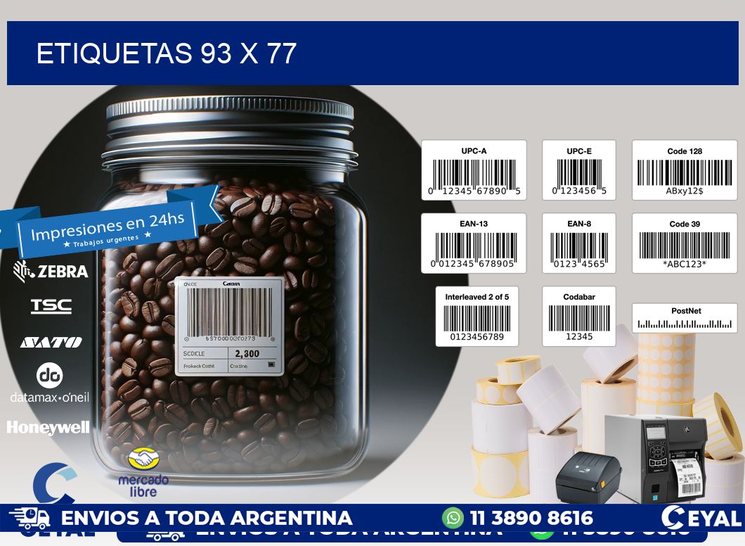 ETIQUETAS 93 x 77