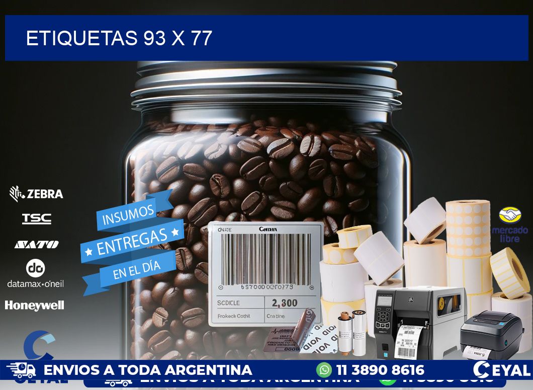 ETIQUETAS 93 x 77