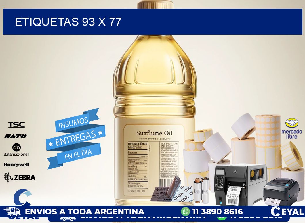 ETIQUETAS 93 x 77