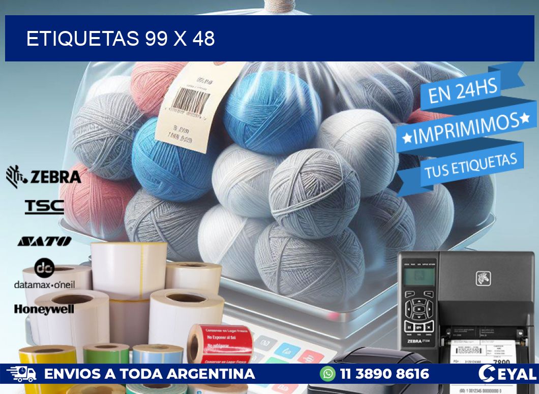 ETIQUETAS 99 x 48