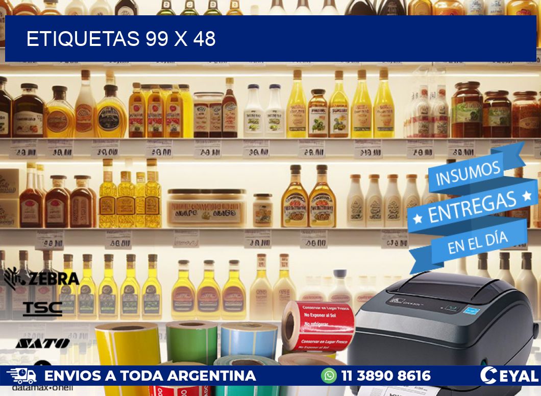 ETIQUETAS 99 x 48