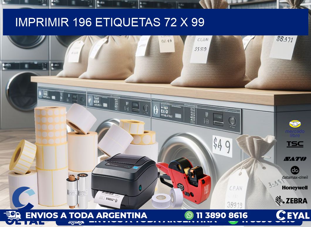 IMPRIMIR 196 ETIQUETAS 72 x 99