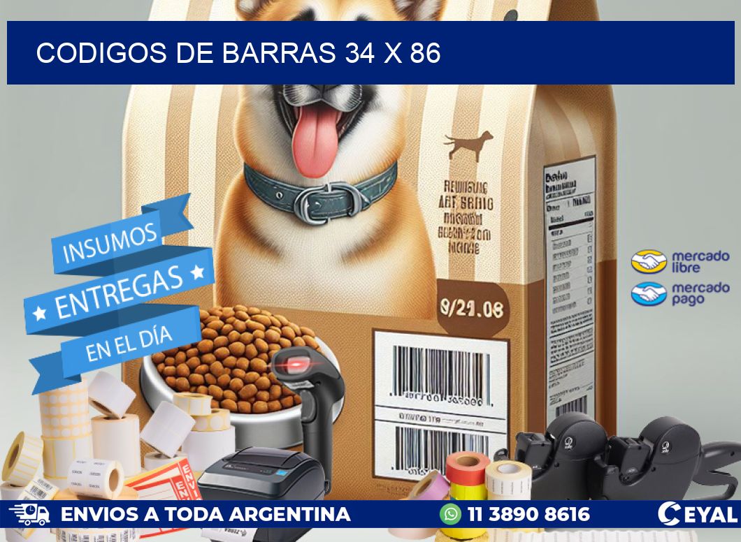 codigos de barras 34 x 86