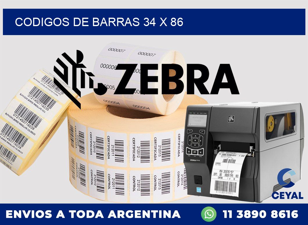 codigos de barras 34 x 86