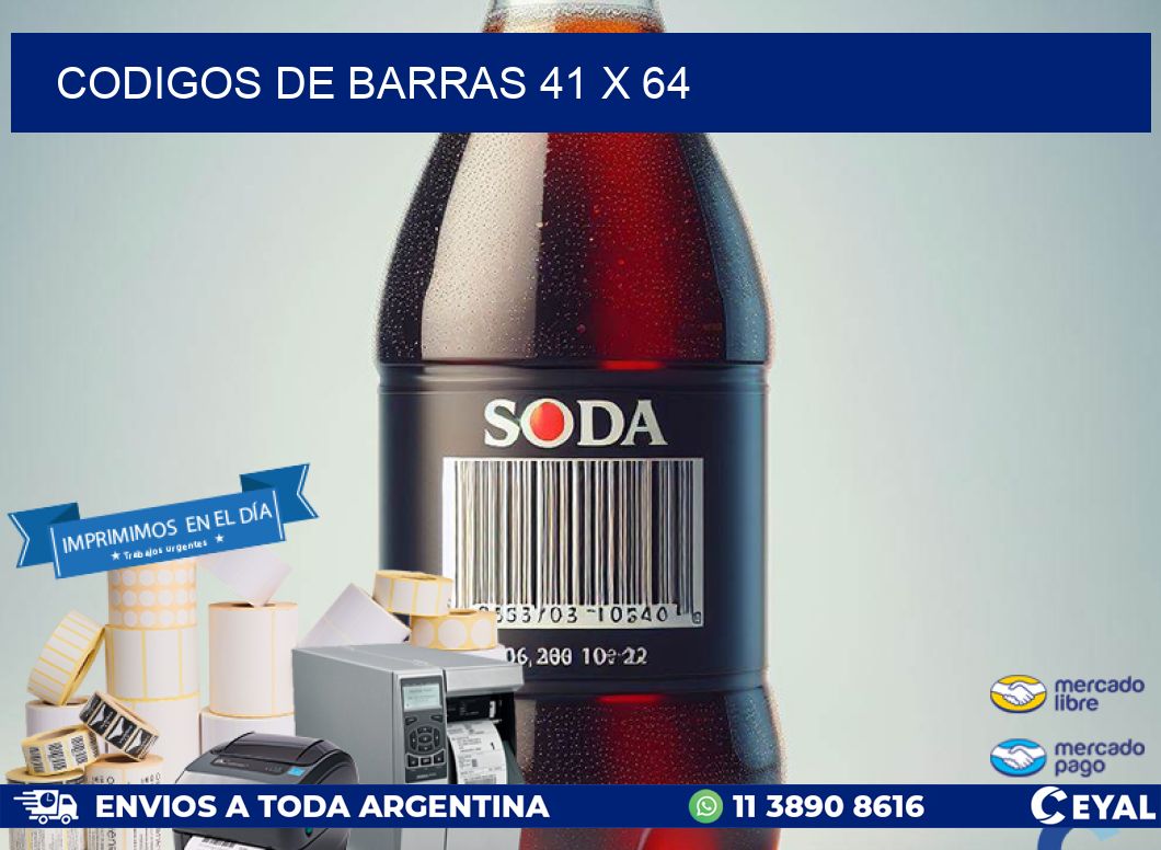 codigos de barras 41 x 64