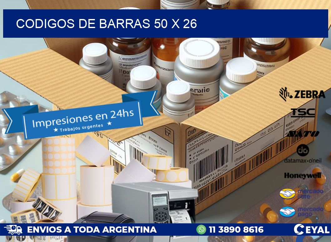codigos de barras 50 x 26