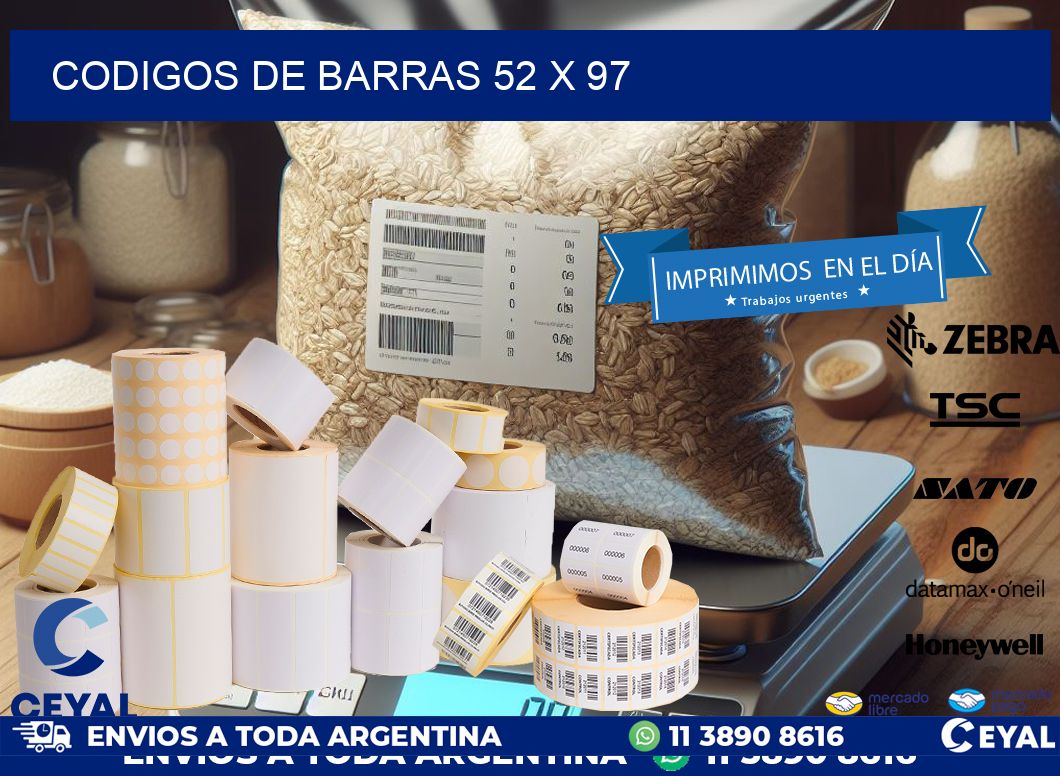 codigos de barras 52 x 97