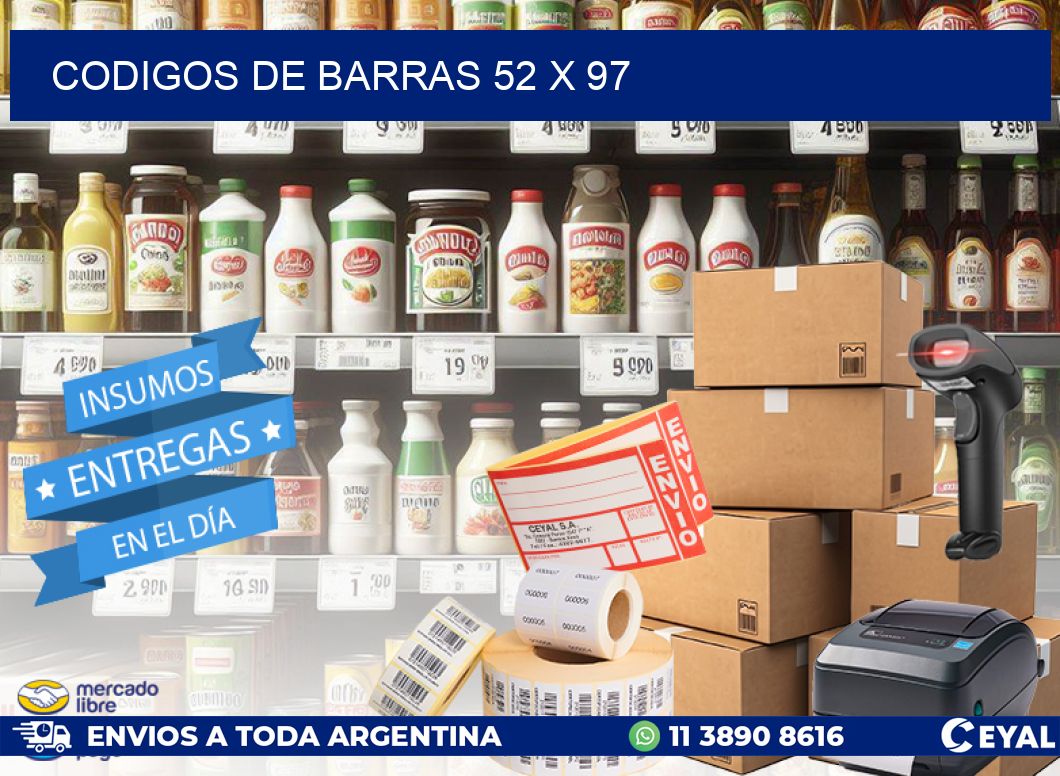 codigos de barras 52 x 97