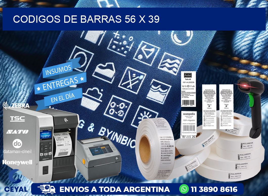codigos de barras 56 x 39