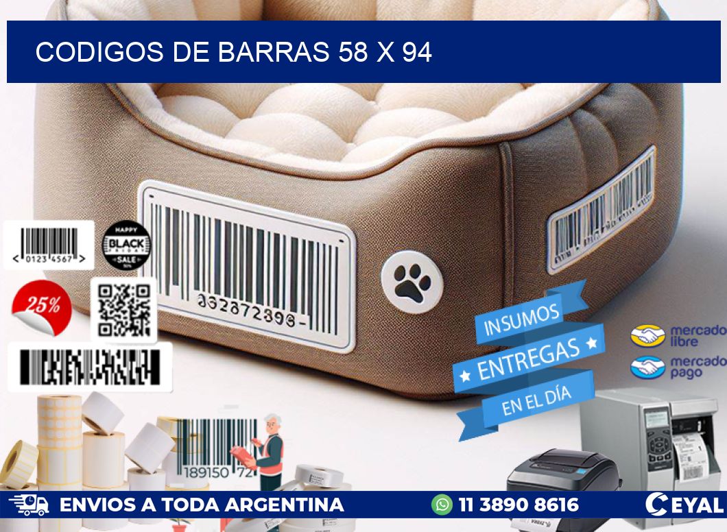 codigos de barras 58 x 94