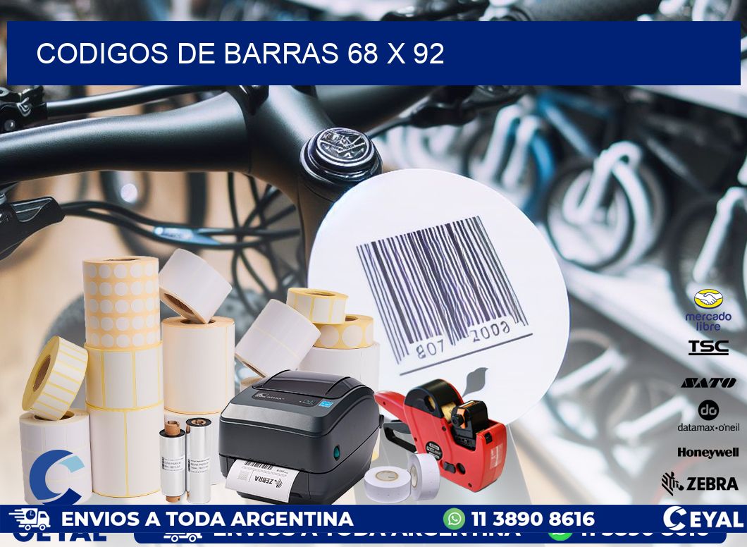 codigos de barras 68 x 92