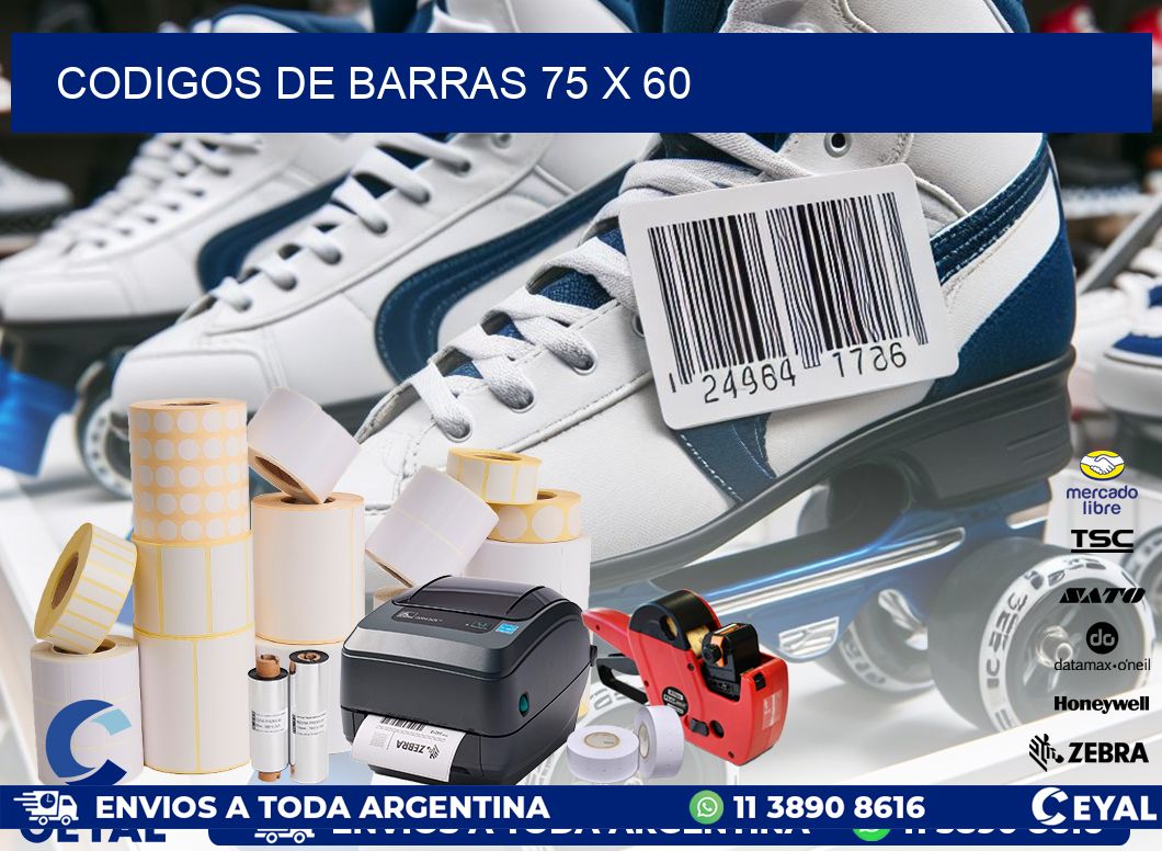 codigos de barras 75 x 60