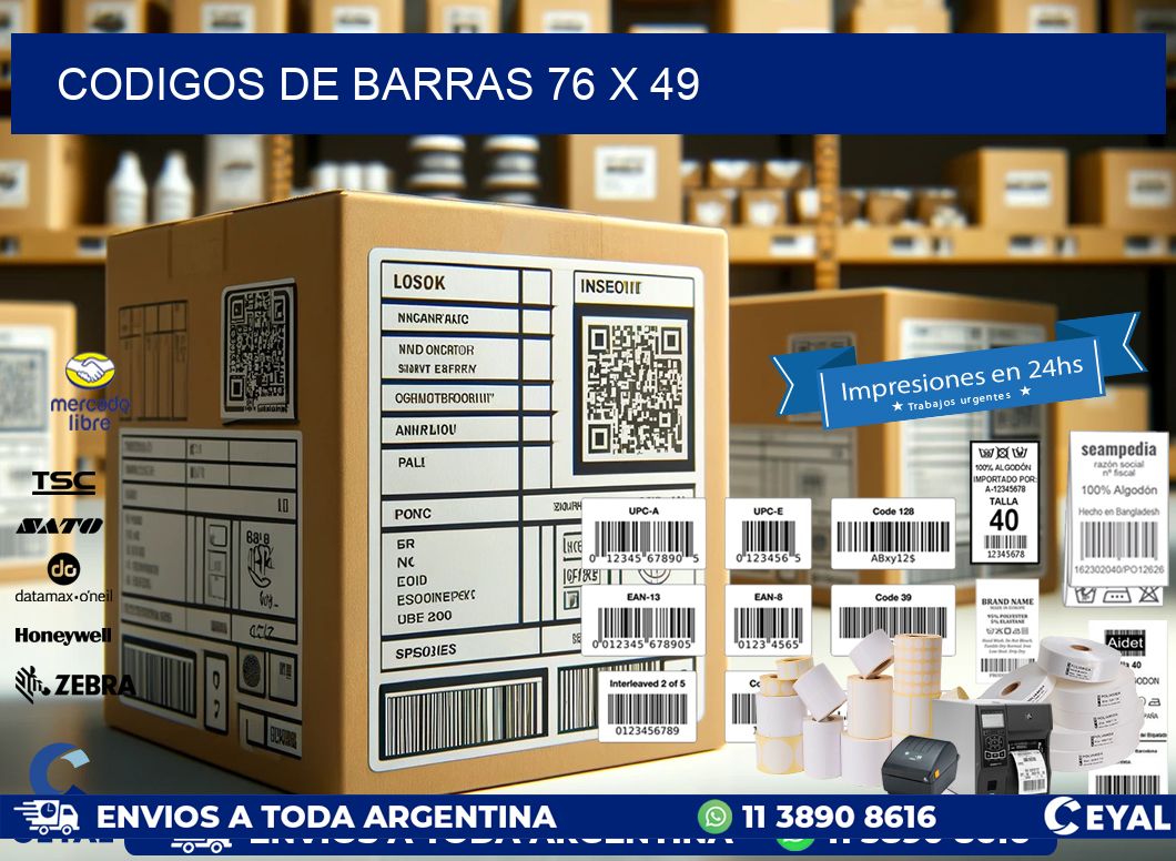 codigos de barras 76 x 49