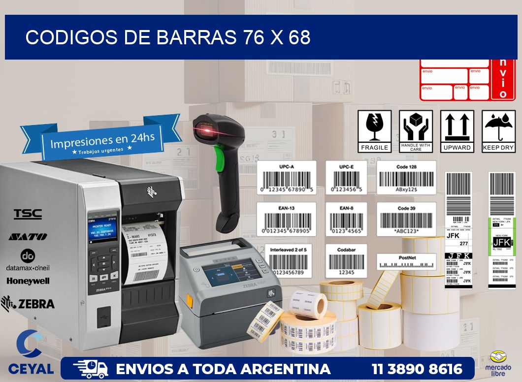 codigos de barras 76 x 68