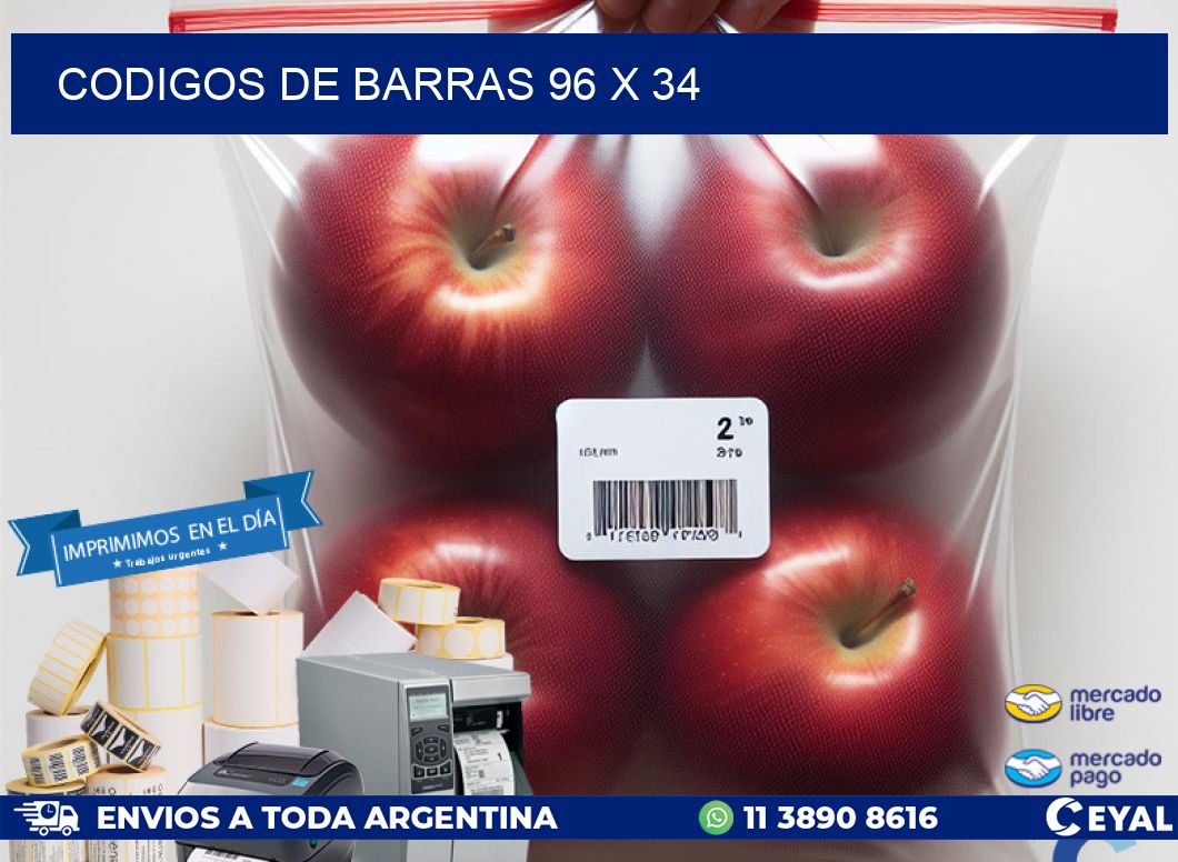 codigos de barras 96 x 34