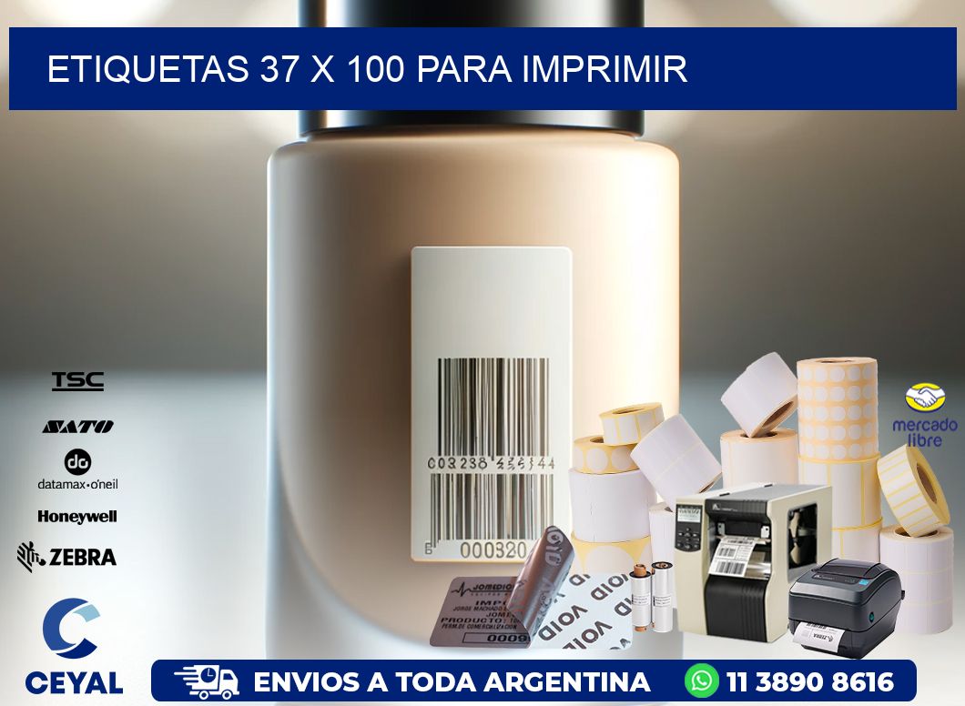 ETIQUETAS 37 x 100 PARA IMPRIMIR