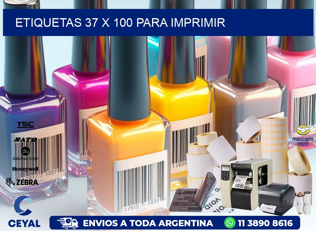 ETIQUETAS 37 x 100 PARA IMPRIMIR