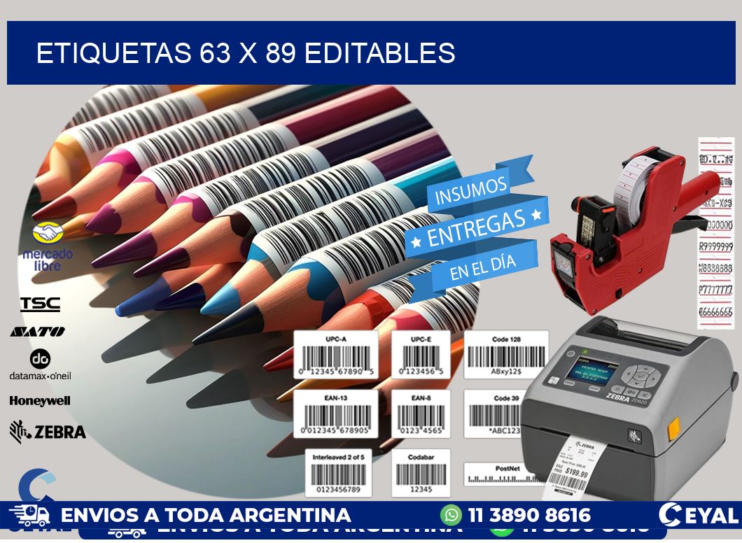 ETIQUETAS 63 x 89 EDITABLES