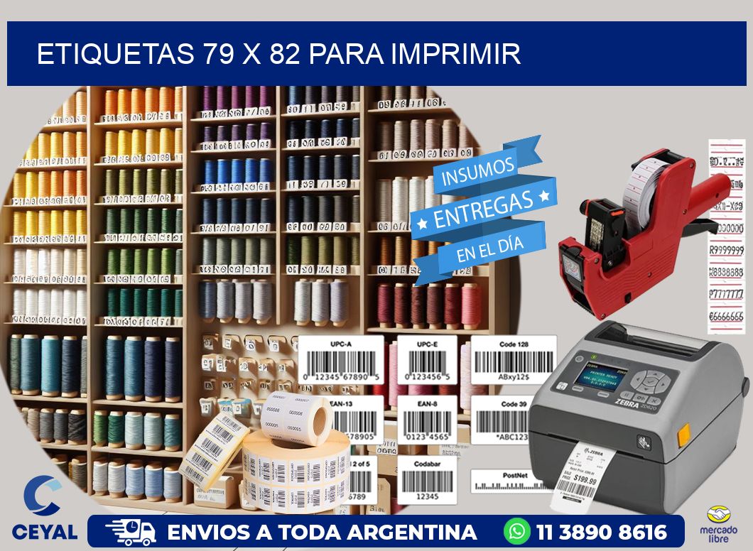 ETIQUETAS 79 x 82 PARA IMPRIMIR
