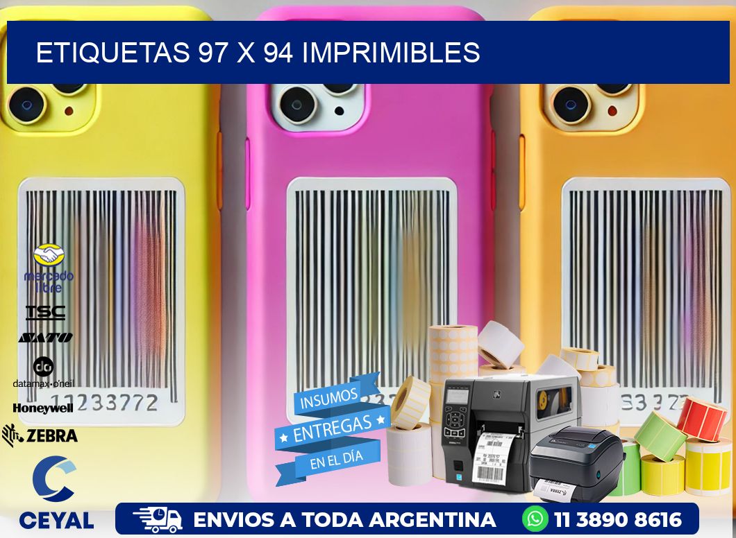ETIQUETAS 97 x 94 IMPRIMIBLES