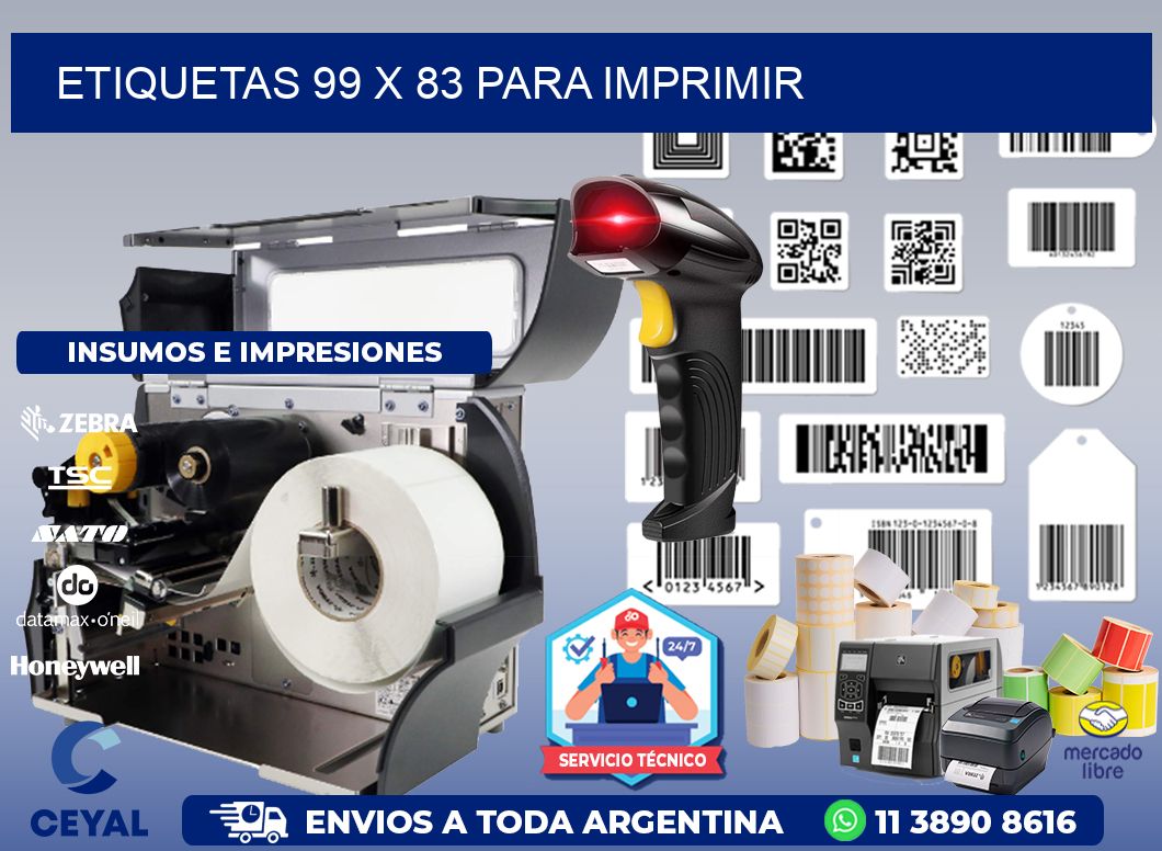 ETIQUETAS 99 x 83 PARA IMPRIMIR