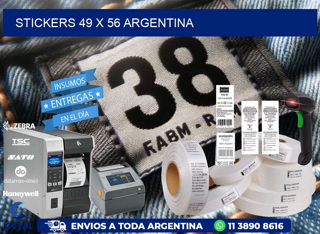 STICKERS 49 x 56 ARGENTINA