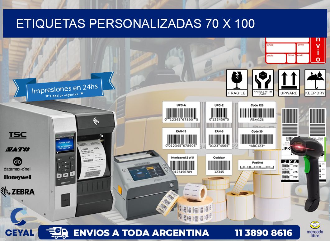 etiquetas personalizadas 70 x 100