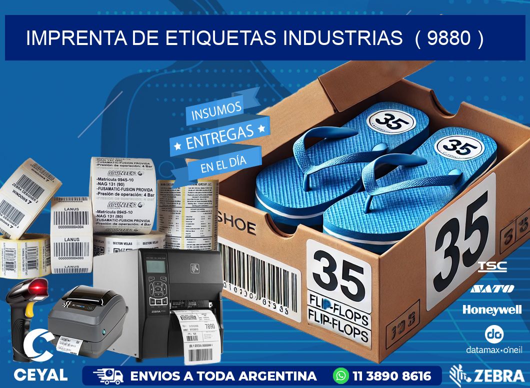 imprenta de etiquetas industrias  ( 9880 )